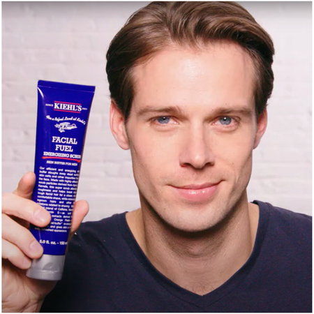 Exfoliant energizant pentru barbati Facial Fuel Energizing Scrub, 100 ml, Kiehl's 644218