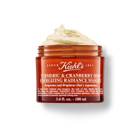 Masca de fata pentru luminozitate Turmeric & Cranberry Seed Energizing Radiance, 100 ml, Kiehl's 644279