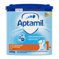  Aptamil 1+ cu Pronutra formula de lapte de crestere Premium, 1-2 ani, 400 g, Nutricia