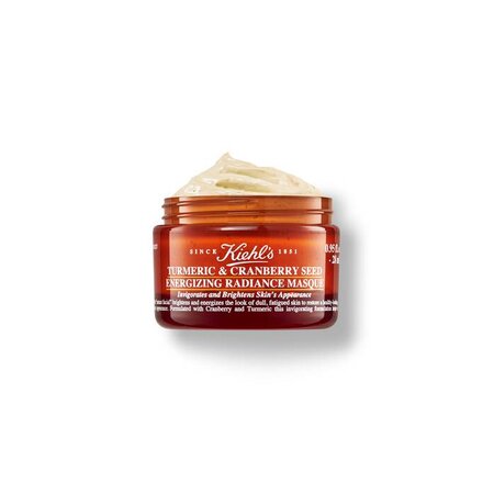Masca de fata pentru luminozitate Turmeric & Cranberry Seed Energizing Radiance, 28 ml, Kiehl's 644847