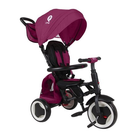 Tricicleta pliabila pentru copii Rito Plus, Violet, 12-36 luni, Qplay 502284