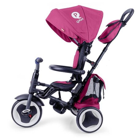 Tricicleta pliabila pentru copii Rito Plus, Violet, 12-36 luni, Qplay 502287