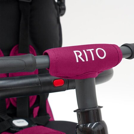 Tricicleta pliabila pentru copii Rito Plus, Violet, 12-36 luni, Qplay 502291