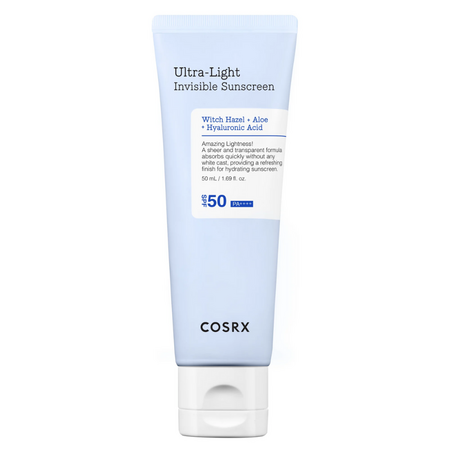 Crema pentru protectie solara cu SPF 50 PA++++ Ultra-Light Invisible Sunscreen