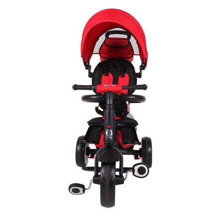 Tricicleta pliabila Rito Plus, 12 - 36 luni, Rosu, Qplay 502237