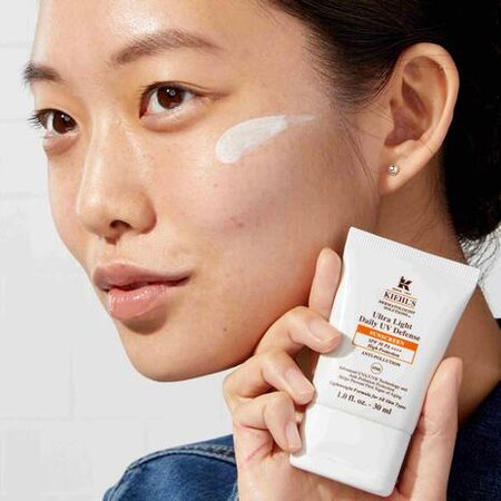 Crema de fata cu factor de protectie solara SPF 50, PA++++ Ultra Light Daily UV Defense, 60 ml, Kiehl's 644518