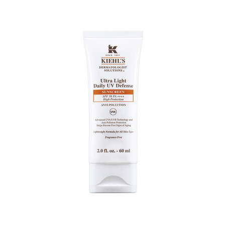 Crema de fata cu factor de protectie solara SPF 50, PA++++ Ultra Light Daily UV Defense, 60 ml, Kiehl's 644517