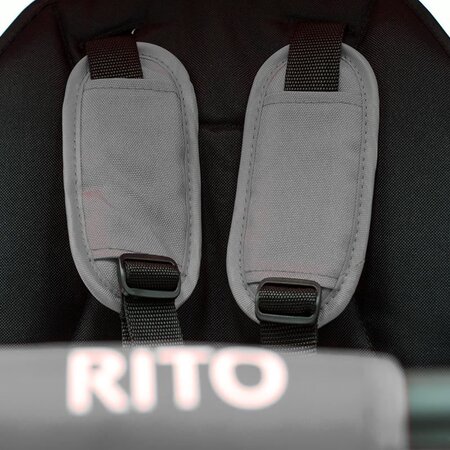 Tricicleta pliabila pentru copii Rito Plus, Gri, 12-36 luni, Qplay 502331