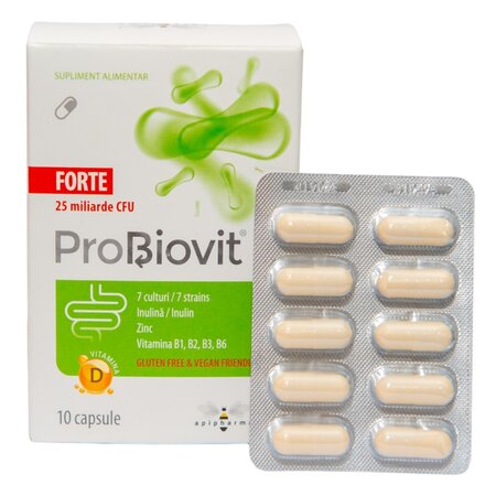 Probiovit Forte, 10 capsule, Apipharma 644574