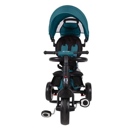 Tricicleta pliabila pentru copii Rito Plus, Turcoaz, 12-36 luni, Qplay 502371