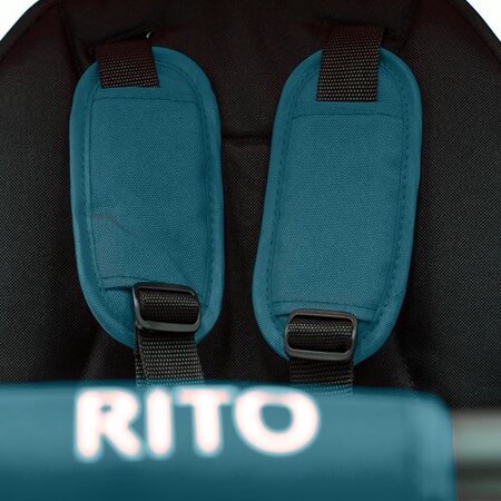 Tricicleta pliabila pentru copii Rito Plus, Turcoaz, 12-36 luni, Qplay 502380