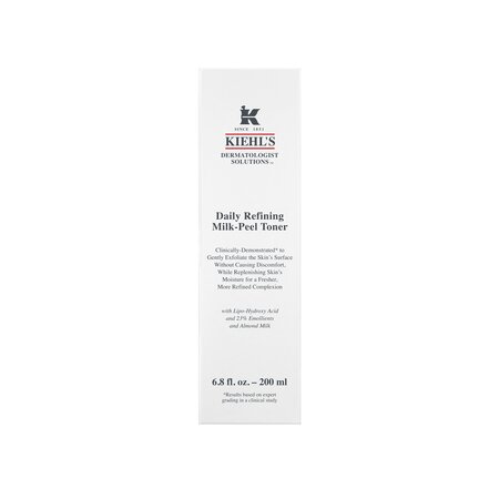 Lotiune tonica pentru hidratare si exfoliere zilnica Daily Refining Milk-Peel, 200 ml, Kiehl's