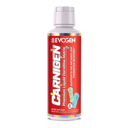 EVOGEN CARNIGEN LIQUID SOUR GUMMIES 473 ML