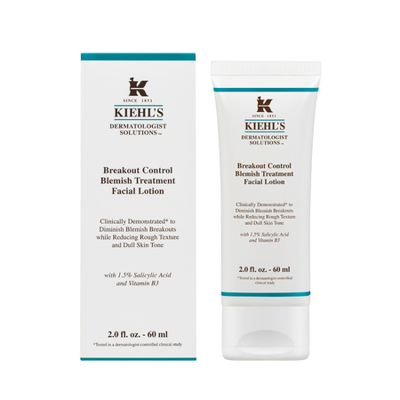 Lotiune tratament pentru tenul acneic Breakout Control Blemish Treatment Facial, 60 ml, Kiehl's 645033