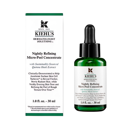 Serum pentru exfoliere Nightly Refining Micro-Peel Concentrate, 30 ml, Kiehl's 645055