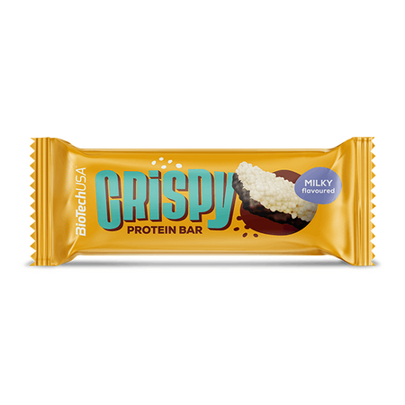 BIOTECHUSA CRISPY PROTEIN BAR MILKY FLAVOURED 40 GR