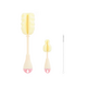 Perie pentru curatat biberoane 3in1, Pink, Kikka Boo 645130