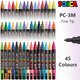Set Marker acrilic PC-3M Fine, 8 bucati, Posca 645143