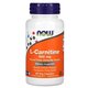 L-Carnitina, 500 mg, 60 capsule vegetale, Now Foods 645207