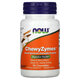 Enzime digestive cu aroma de fructe de padure ChewyZymes, 90 tablete masticabile, Now Foods 645295