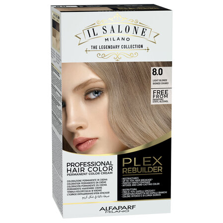 Vopsea permanenta Plex Rebuilder 8.0 Il Salone, Alfaparf