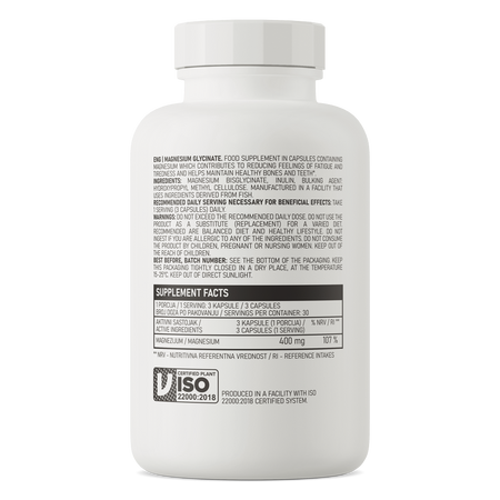 Magnesium Glycinate, 90 capsule, OstroVit 808309
