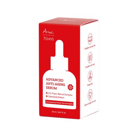 Serum anti-aging cu 3% Complex fito-retinol si Extract de galbenele, 20 ml, Ariul 645462