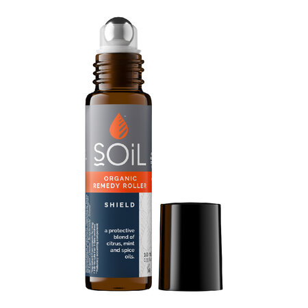 Roll-On Shield cu uleiuri esentiale pure organice, 10 ml, Soil 754742