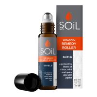 Roll-On Shield cu uleiuri esentiale pure organice, 10 ml, Soil