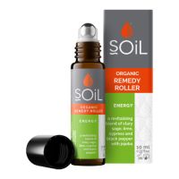 Roll-On Energy cu uleiuri esentiale pure organice, 10 ml, Soil