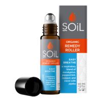 Roll-On Easy Breathe cu uleiuri esentiale pure organice, 10 ml, Soil