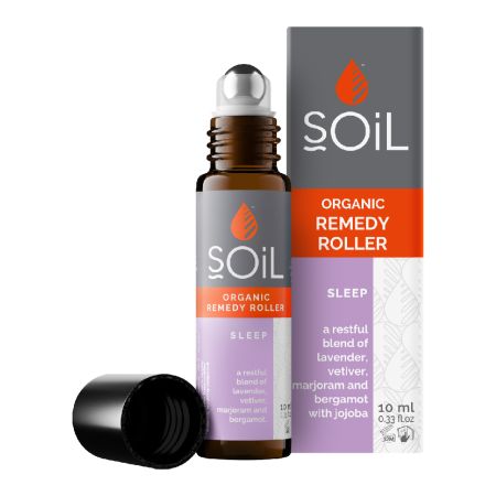 Roll-On Sleep cu uleiuri esentiale pure organice, 10 ml, Soil