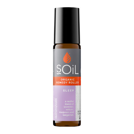 Roll-On Sleep cu uleiuri esentiale pure organice, 10 ml, Soil 754744
