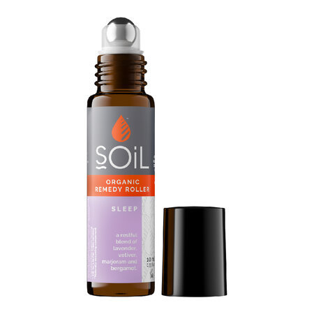 Roll-On Sleep cu uleiuri esentiale pure organice, 10 ml, Soil 754747