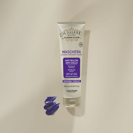 Masca pentru parul alb, grizonat si blond Yellow Remover Il Salone, 150 ml, Alfaparf 645578