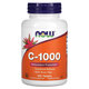 Vitamina C-1000 mg si macese cu eliberare treptata, 100 tablete, Now Foods 645619