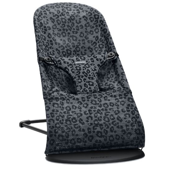 Balansoar Bliss Antracite, Leopard Mesh Editie Limitata, BabyBjorn