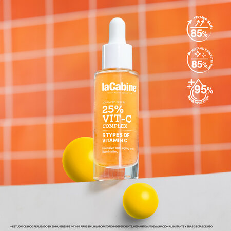 Serum de fata cu 25% vitamina C, 30 ml, La Cabine 778198