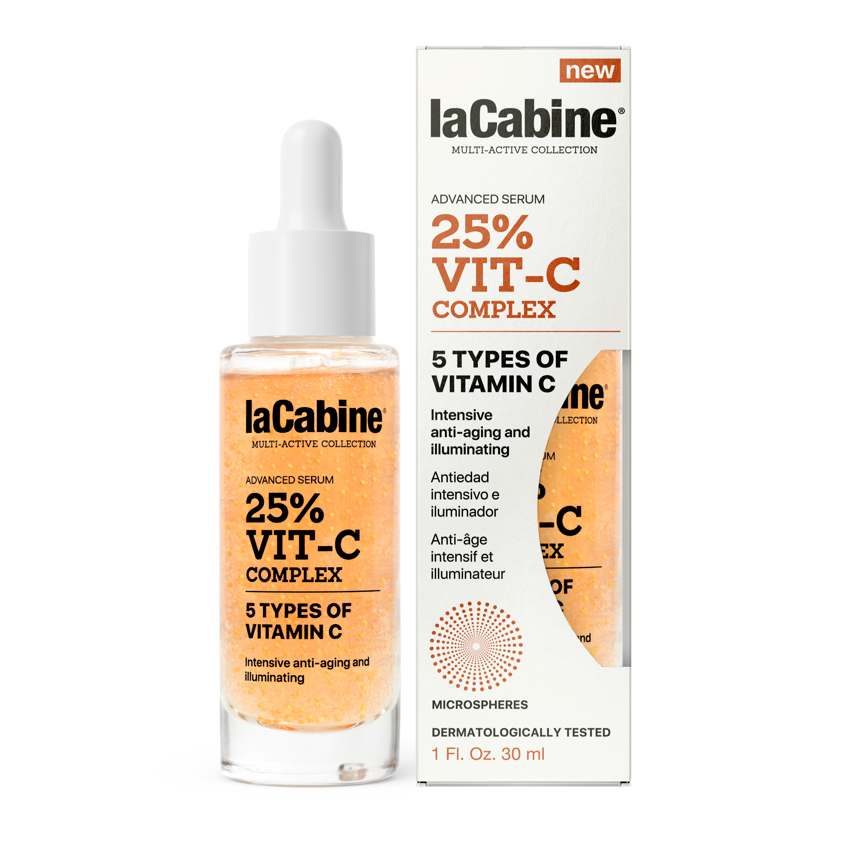 Serum de fata cu 25% vitamina C, 30 ml, La Cabine