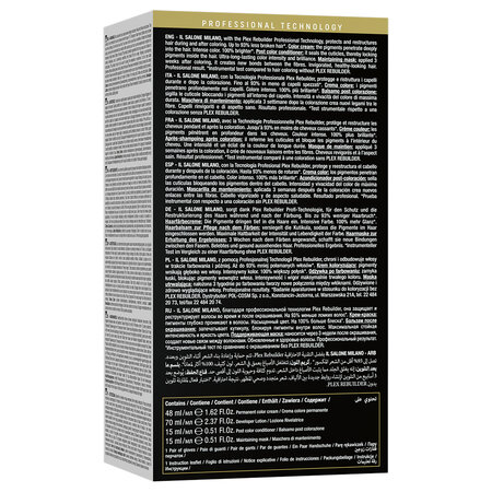Vopsea de par permanenta Plex Rebuilder Il Salone, 6.77, Dark Chocolate Blonde, Alfaparf 645674