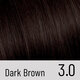 Vopsea de par permanenta Plex Rebuilder Il Salone, 3.0, Dark Brown, Alfaparf 645693