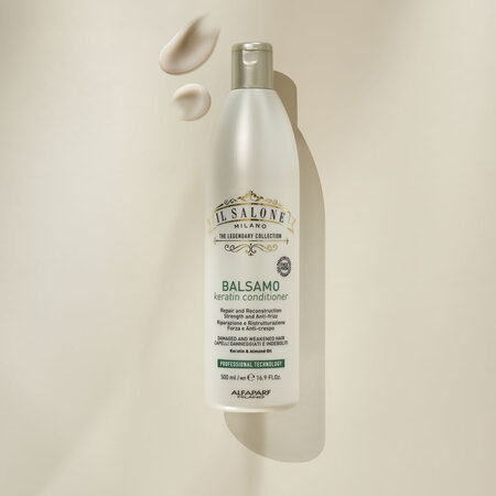 Balsam pentru par deteriorat cu keratina Il Salone, 500 ml, Alfaparf 645714