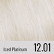 Vopsea de par permanenta Plex Rebuilder Il Salone, 12.01,Iced Platinum, Alfaparf 645753
