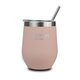 Cana termoizolata cu pai, roz, 360 ml, Nava 645823