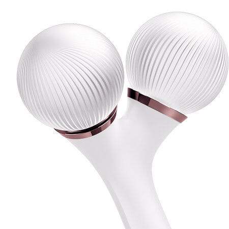 Roller pentru masaj facial si corporal 4 in 1 Sonic, Starlight, Geske 645847