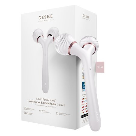 Roller pentru masaj facial si corporal 4 in 1 Sonic, Starlight, Geske