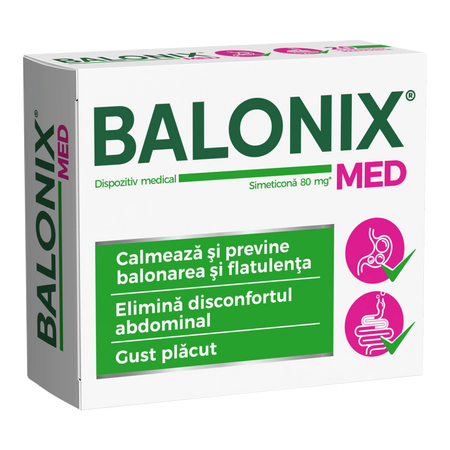 Balonix Med, 20 comprimate masticabile, Fiterman Pharma