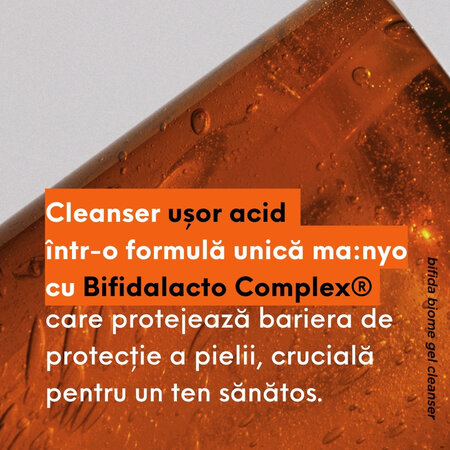 Gel de curatare si indepartare a machiajului Bifida Complex Ampoule, 400 ml, Manyo 645864