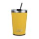 Cana termoizolata cu pai, galben, 450 ml, Nava 645873