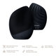 Perie pentru masaj facial 5 in 1 Sonic, Black, Geske 645888
